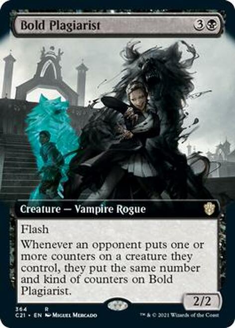 Bold Plagiarist (Extended Art) [Commander 2021] | Gamers Paradise