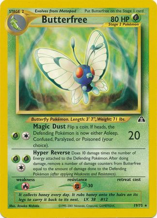 Butterfree (19/75) [Neo Discovery Unlimited] | Gamers Paradise