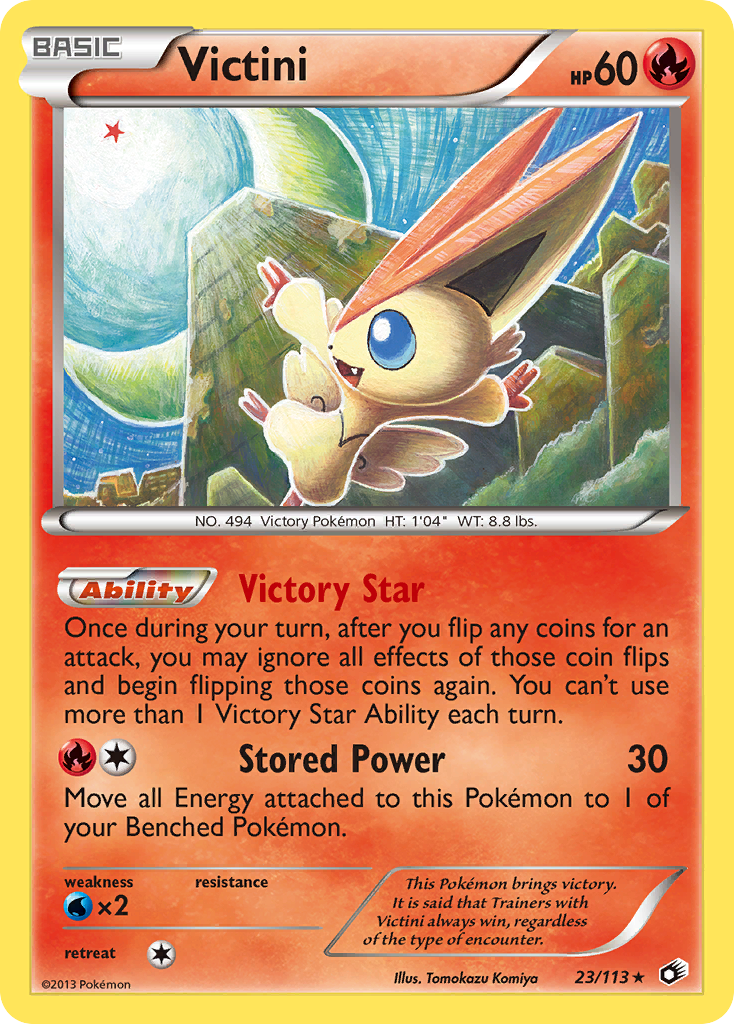 Victini (23/113) [Black & White: Legendary Treasures] | Gamers Paradise