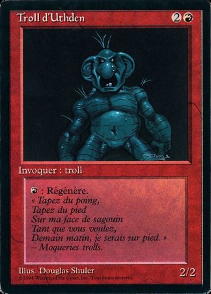 Uthden Troll [Foreign Black Border] | Gamers Paradise