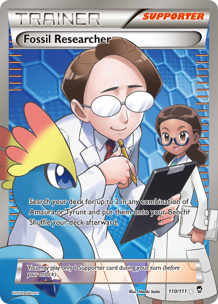 Fossil Researcher (110/111) [XY: Furious Fists] | Gamers Paradise
