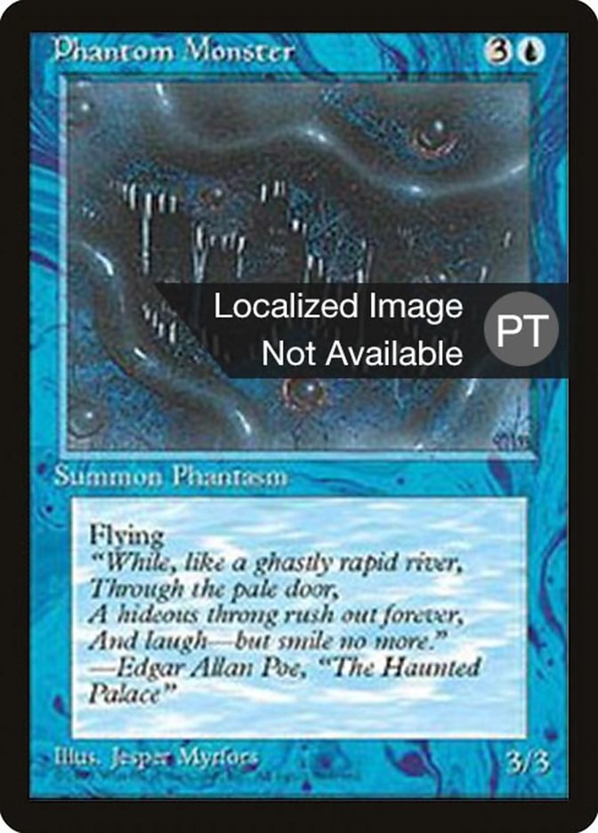 Phantom Monster [Fourth Edition (Foreign Black Border)] | Gamers Paradise