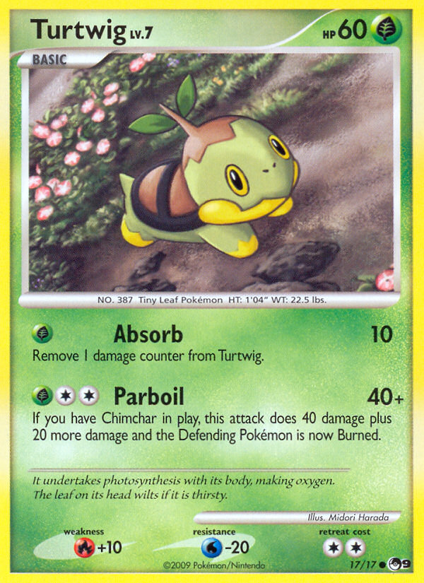 Turtwig (17/17) [POP Series 9] | Gamers Paradise