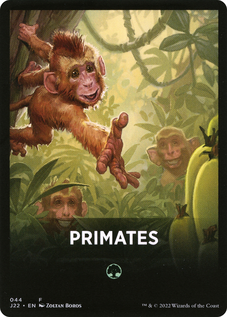 Primates Theme Card [Jumpstart 2022 Front Cards] | Gamers Paradise