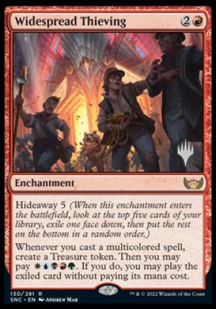 Widespread Thieving (Promo Pack) [Streets of New Capenna Promos] | Gamers Paradise