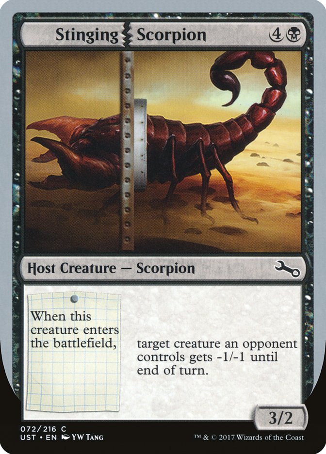 Stinging Scorpion [Unstable] | Gamers Paradise