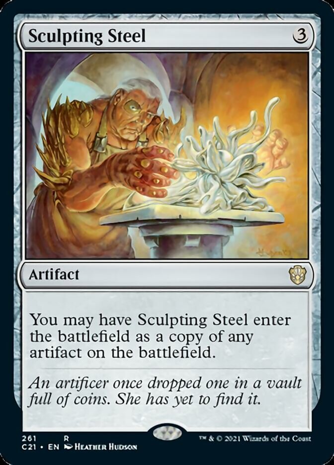 Sculpting Steel [Commander 2021] | Gamers Paradise