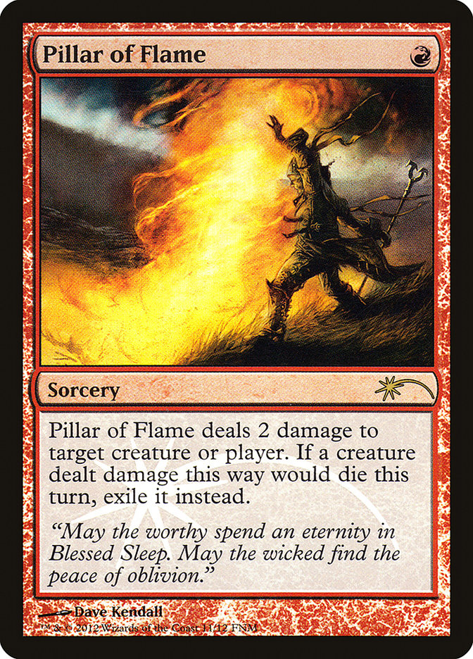 Pillar of Flame [Friday Night Magic 2012] | Gamers Paradise