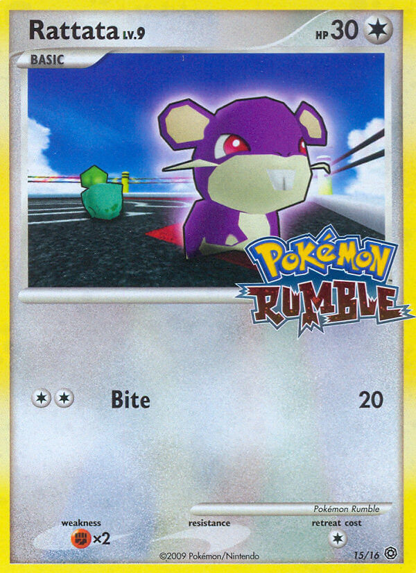 Rattata (15/16) [Pokémon Rumble] | Gamers Paradise