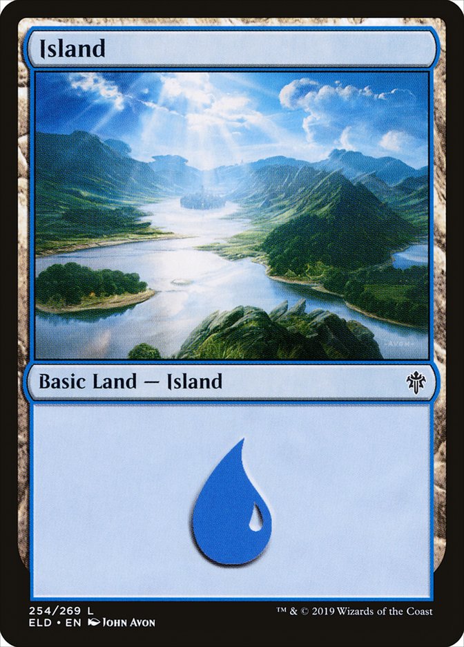 Island (254) [Throne of Eldraine] | Gamers Paradise