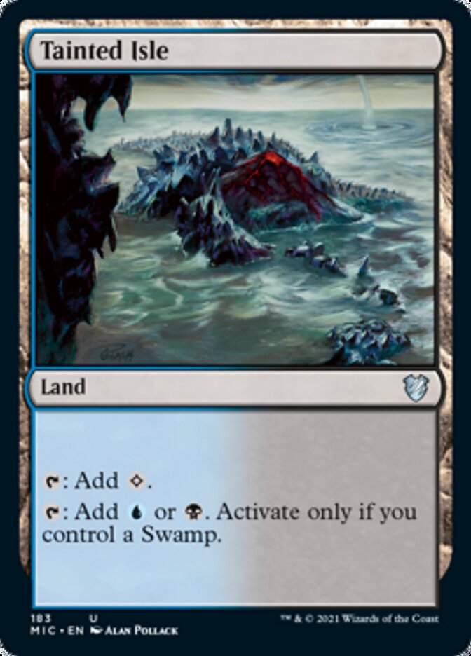 Tainted Isle [Innistrad: Midnight Hunt Commander] | Gamers Paradise