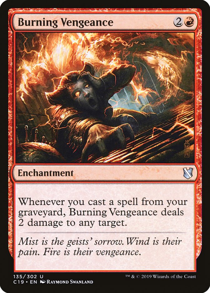 Burning Vengeance [Commander 2019] | Gamers Paradise