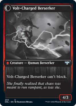 Voltaic Visionary // Volt-Charged Berserker [Innistrad: Double Feature] | Gamers Paradise