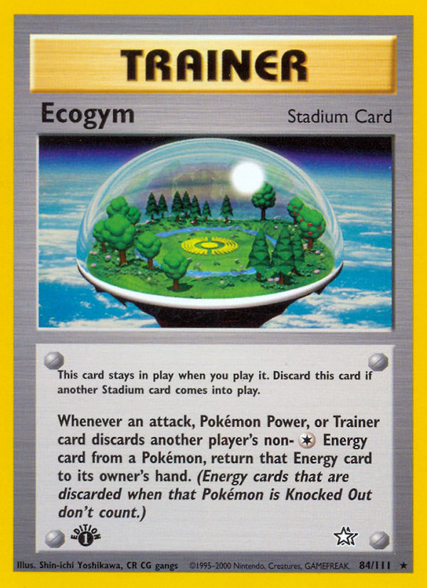 Ecogym (84/111) [Neo Genesis 1st Edition] | Gamers Paradise