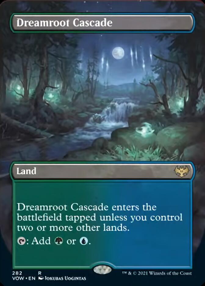 Dreamroot Cascade (Borderless Alternate Art) [Innistrad: Crimson Vow] | Gamers Paradise