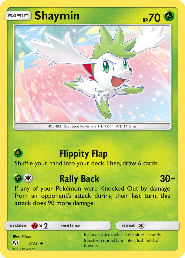 Shaymin (7/73) [Sun & Moon: Shining Legends] | Gamers Paradise