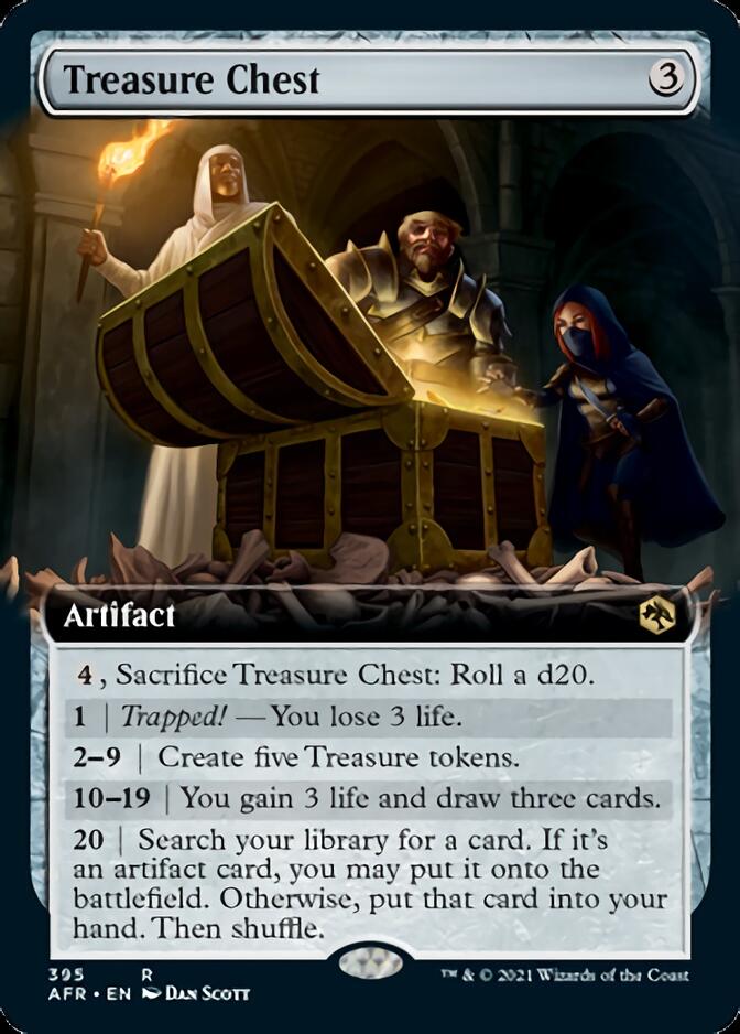 Treasure Chest (Extended Art) [Dungeons & Dragons: Adventures in the Forgotten Realms] | Gamers Paradise