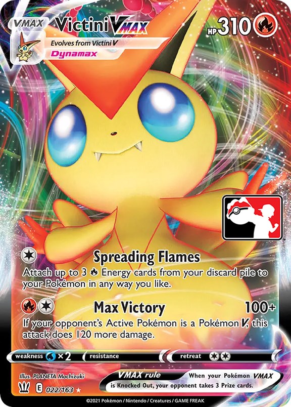 Victini VMAX (022/163) [Prize Pack Series One] | Gamers Paradise