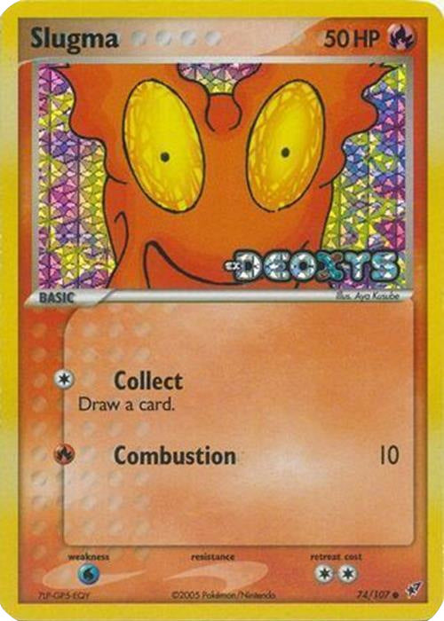 Slugma (74/107) (Stamped) [EX: Deoxys] | Gamers Paradise