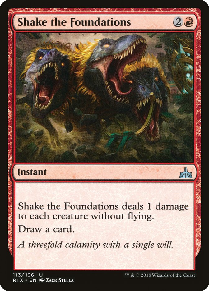 Shake the Foundations [Rivals of Ixalan] | Gamers Paradise