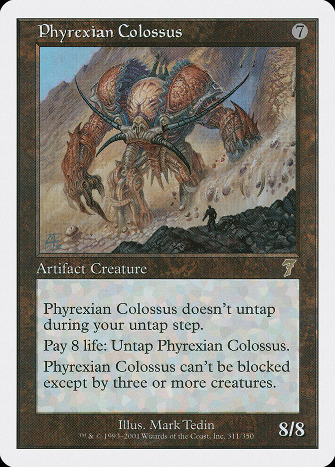 Phyrexian Colossus [Seventh Edition] | Gamers Paradise