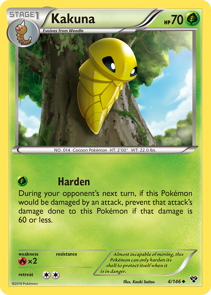 Kakuna (4/146) [XY: Base Set] | Gamers Paradise