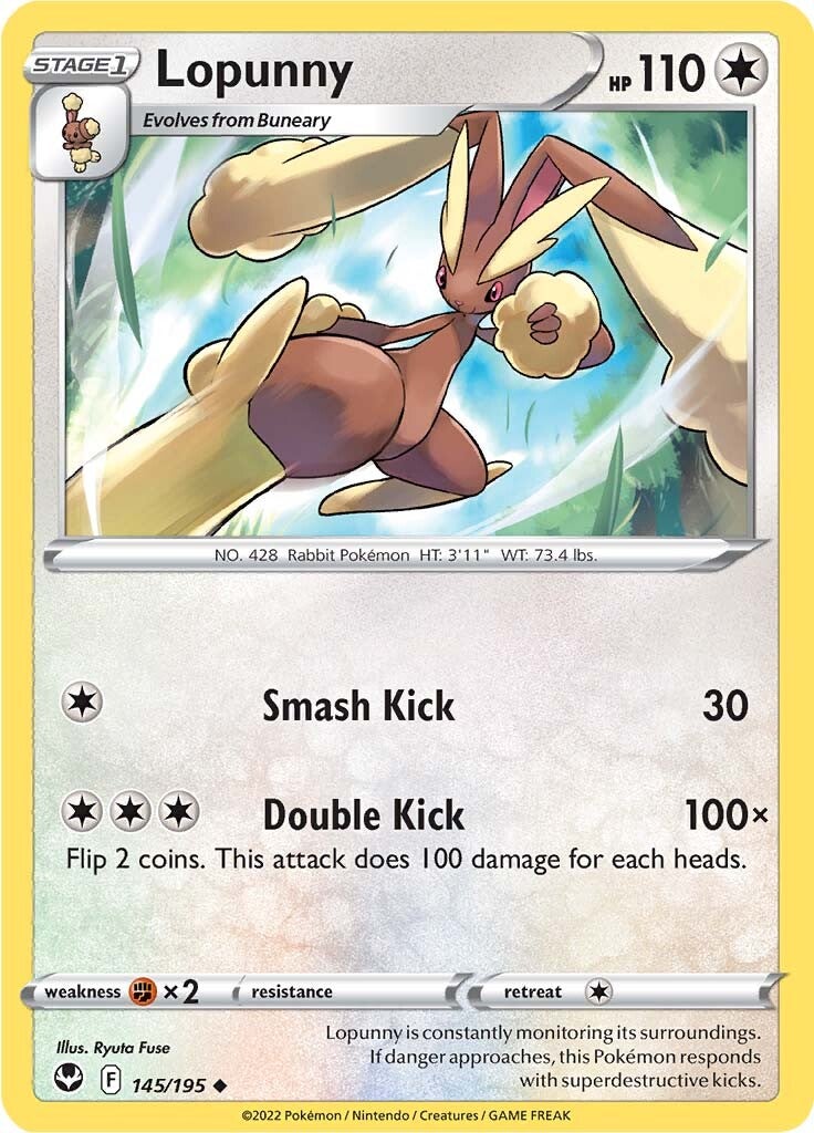 Lopunny (145/195) [Sword & Shield: Silver Tempest] | Gamers Paradise
