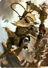 Teeterpeak Ambusher Art Card [Zendikar Rising Art Series] | Gamers Paradise