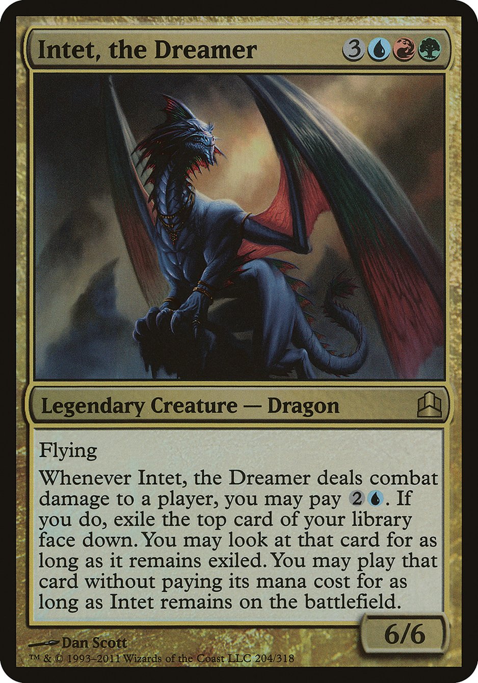 Intet, the Dreamer (Oversized) [Commander 2011 Oversized] | Gamers Paradise