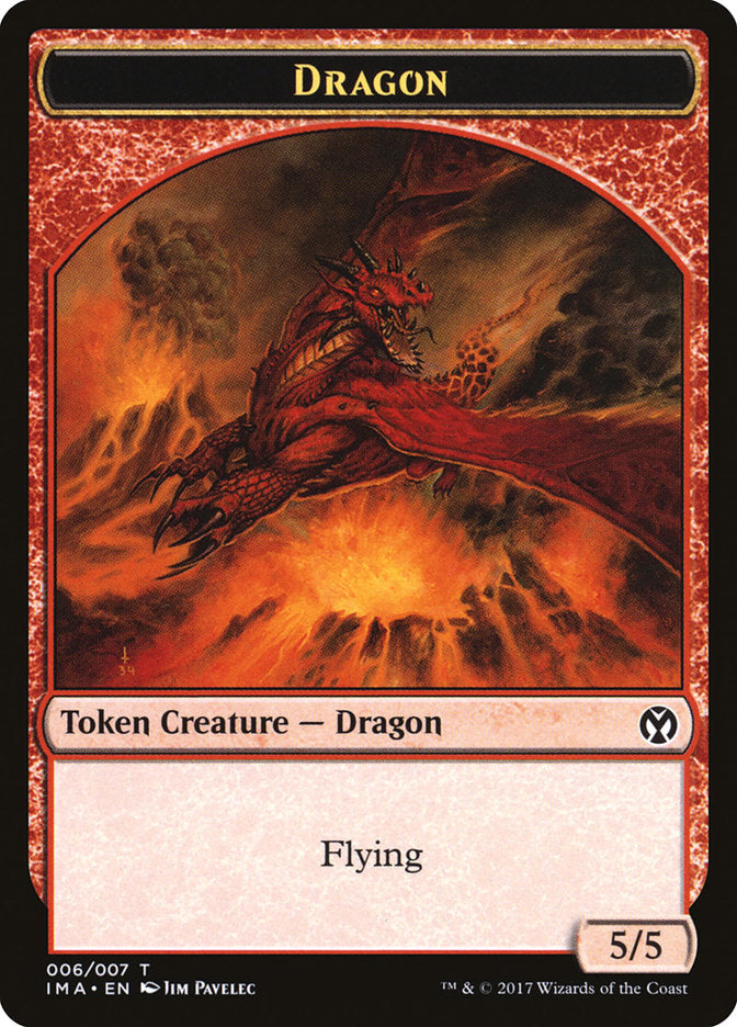 Dragon Token (006/007) [Iconic Masters Tokens] | Gamers Paradise