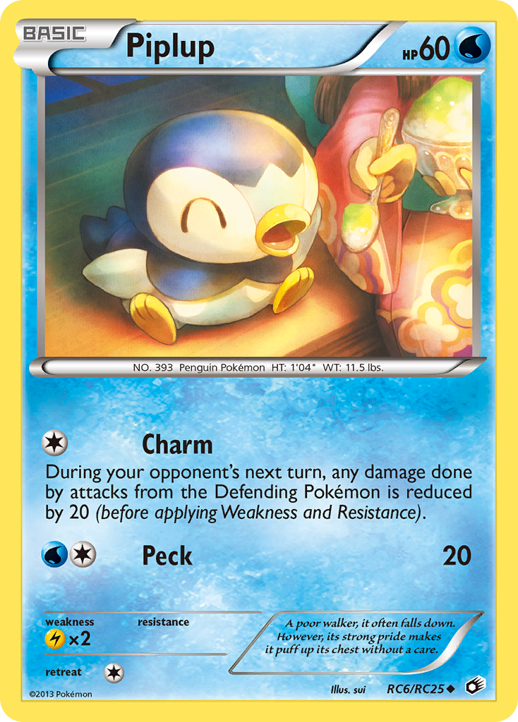 Piplup (RC6/RC25) [Black & White: Legendary Treasures] | Gamers Paradise