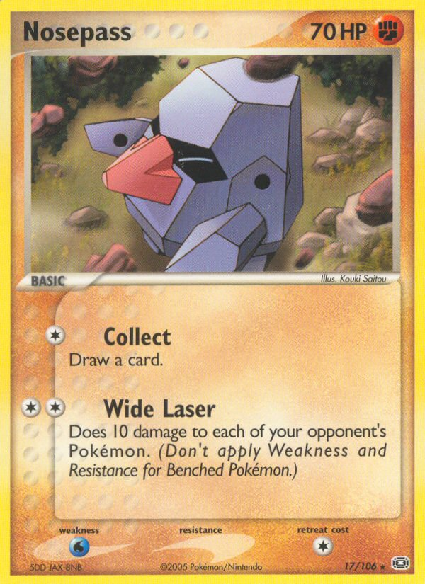 Nosepass (17/106) [EX: Emerald] | Gamers Paradise