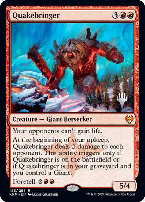 Quakebringer (Promo Pack) [Kaldheim Promos] | Gamers Paradise