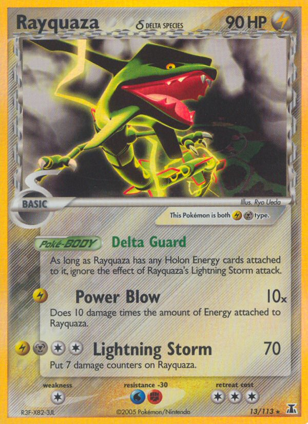 Rayquaza (13/113) (Delta Species) [EX: Delta Species] | Gamers Paradise