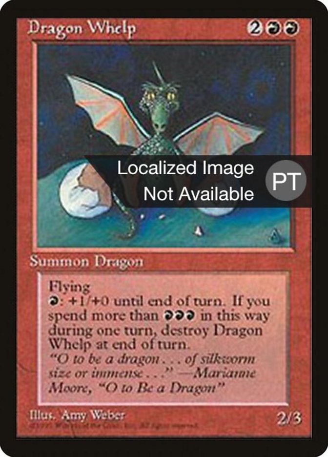 Dragon Whelp [Fourth Edition (Foreign Black Border)] | Gamers Paradise