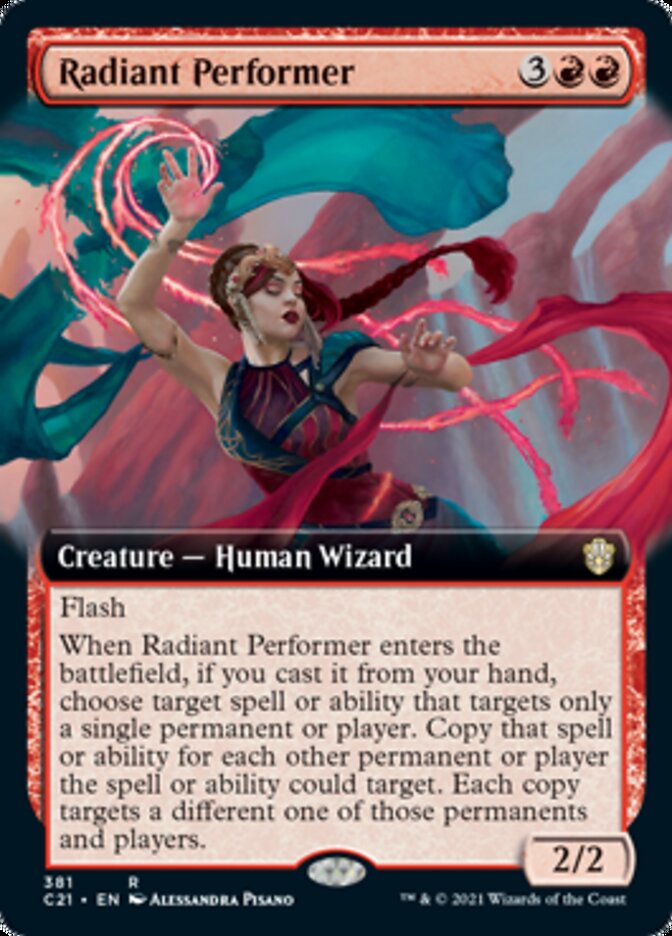 Radiant Performer (Extended Art) [Commander 2021] | Gamers Paradise