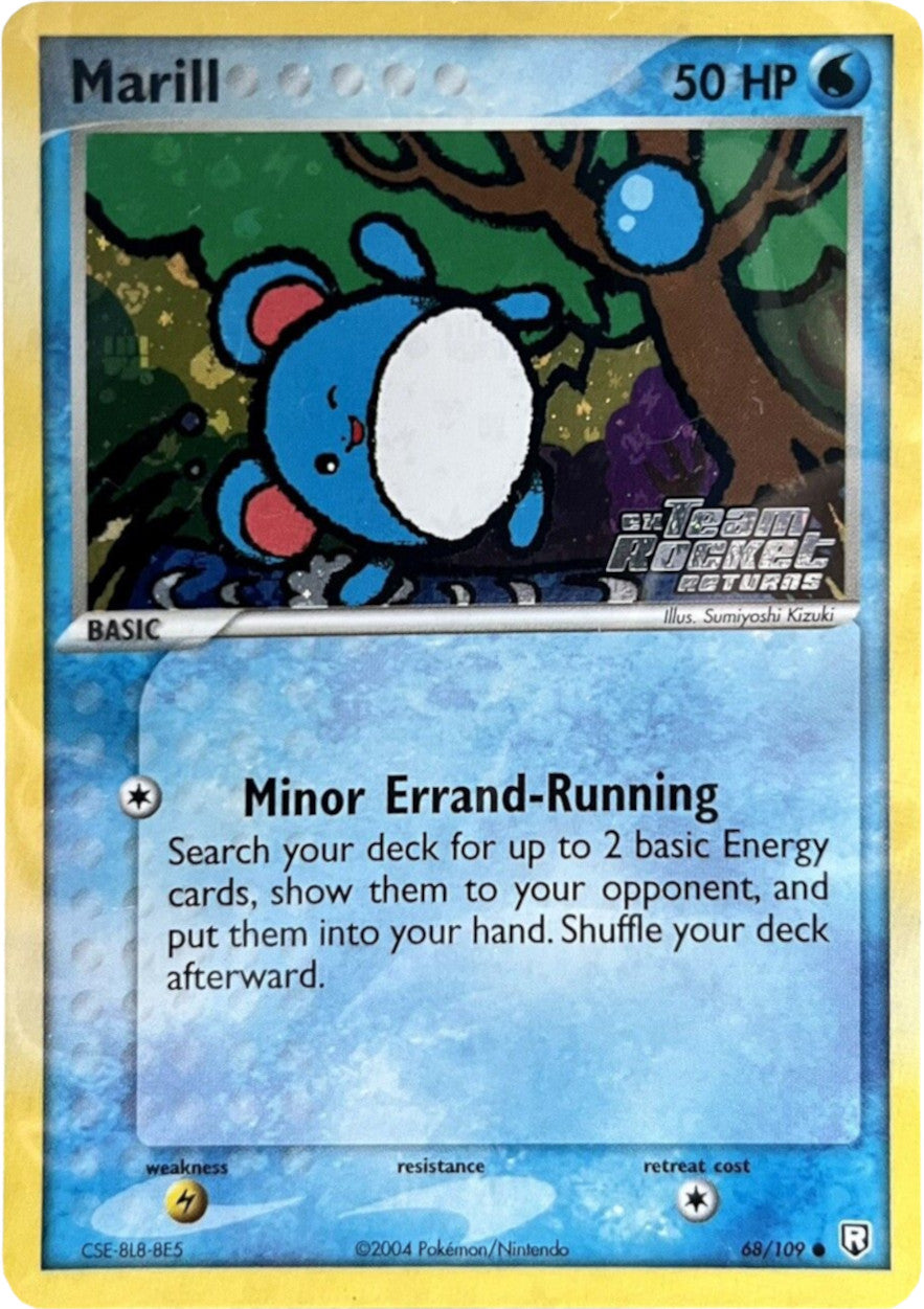 Marill (68/109) (Stamped) [EX: Team Rocket Returns] | Gamers Paradise