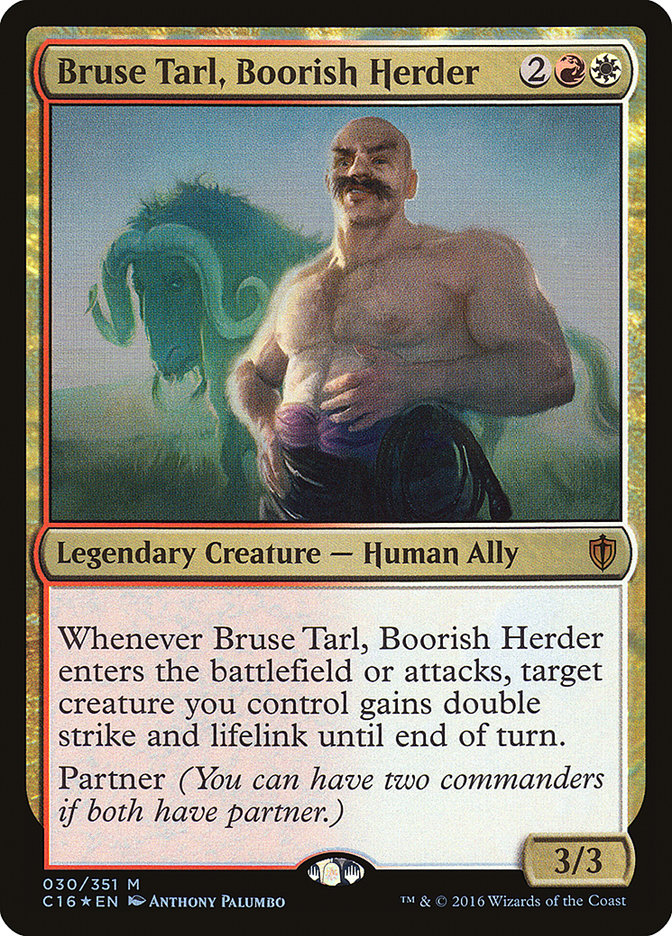 Bruse Tarl, Boorish Herder [Commander 2016] | Gamers Paradise
