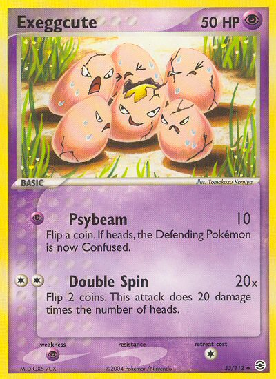 Exeggcute (33/112) [EX: FireRed & LeafGreen] | Gamers Paradise