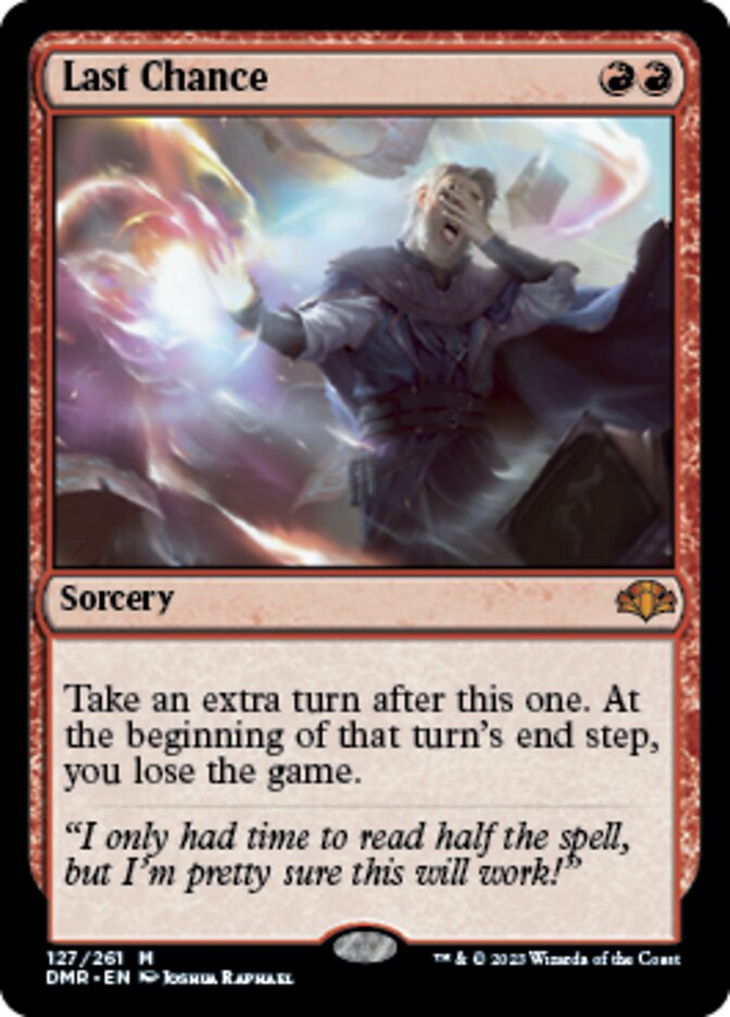 Last Chance [Dominaria Remastered] | Gamers Paradise