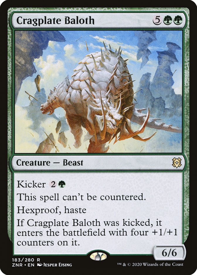 Cragplate Baloth [Zendikar Rising] | Gamers Paradise