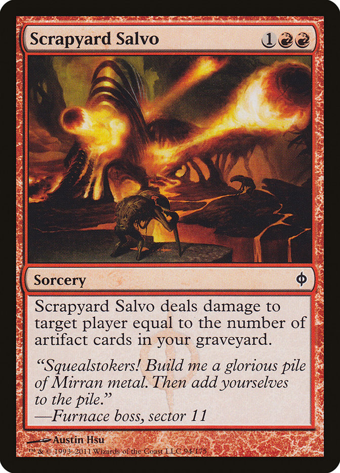 Scrapyard Salvo [New Phyrexia] | Gamers Paradise