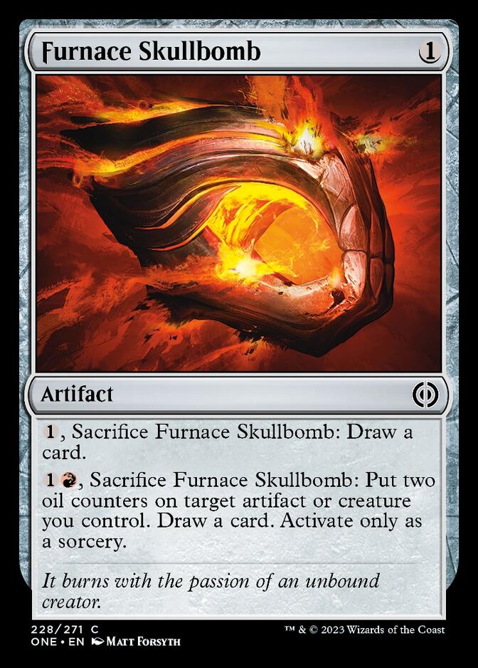 Furnace Skullbomb [Phyrexia: All Will Be One] | Gamers Paradise