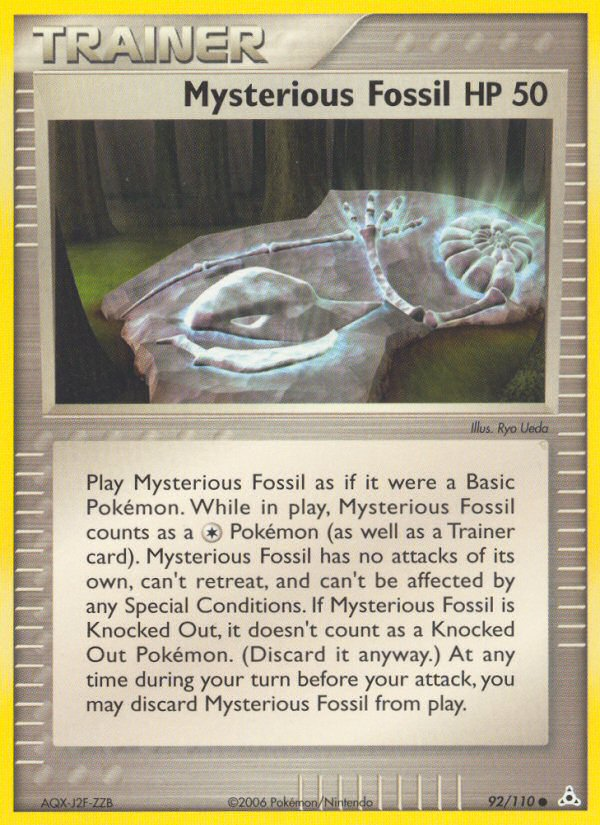 Mysterious Fossil (92/110) [EX: Holon Phantoms] | Gamers Paradise