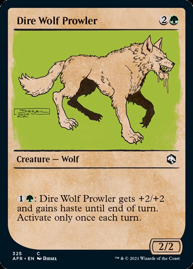 Dire Wolf Prowler (Showcase) [Dungeons & Dragons: Adventures in the Forgotten Realms] | Gamers Paradise