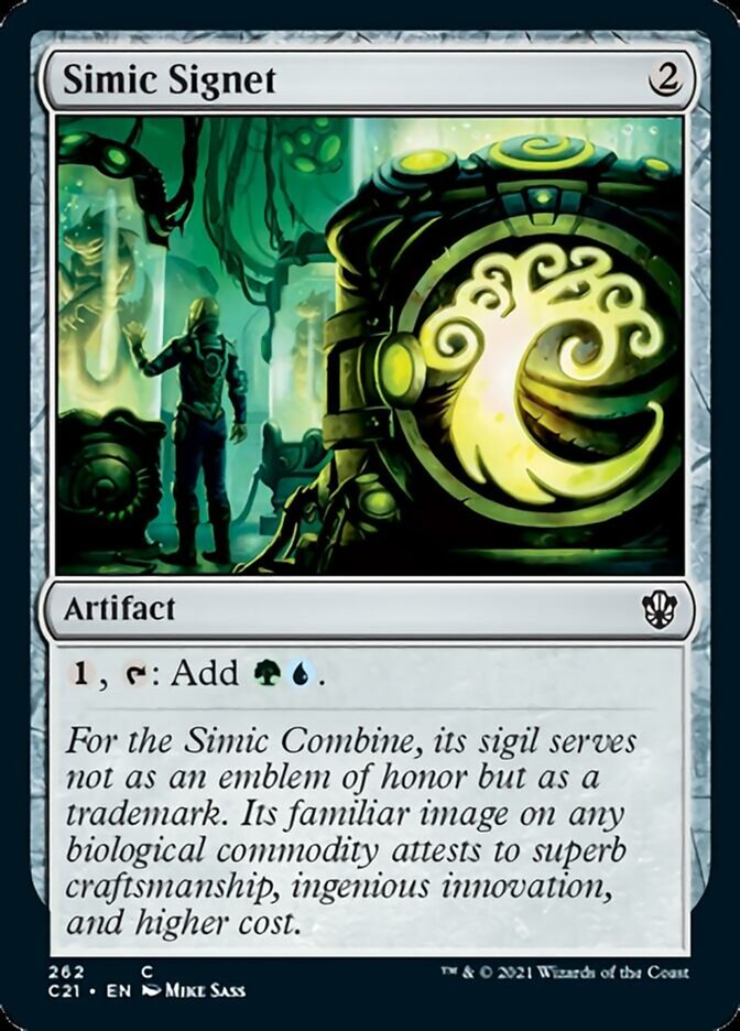 Simic Signet [Commander 2021] | Gamers Paradise