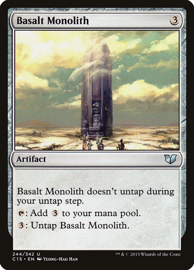 Basalt Monolith [Commander 2015] | Gamers Paradise