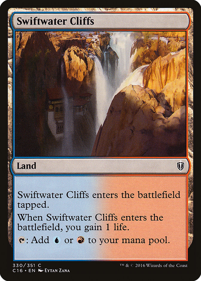 Swiftwater Cliffs [Commander 2016] | Gamers Paradise