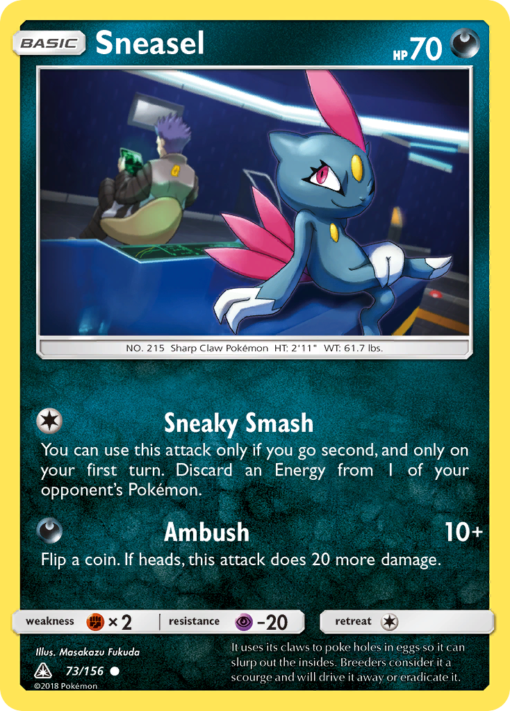 Sneasel (73/156) [Sun & Moon: Ultra Prism] | Gamers Paradise