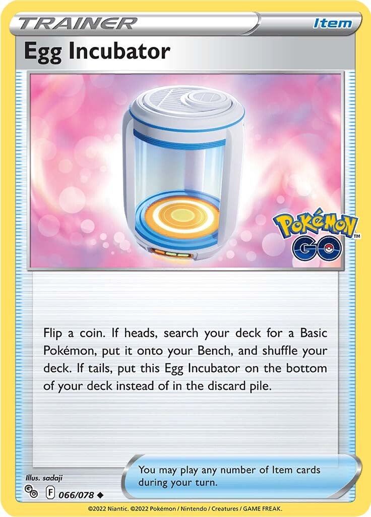 Egg Incubator (066/078) [Pokémon GO] | Gamers Paradise